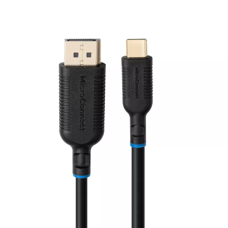 Microconnect MC-USBCDP3 vaizdo kabelio adapteris 3 m USB Type-C DisplayPort juodas