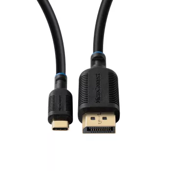 Microconnect MC-USBCDP5 vaizdo kabelio adapteris 5 m USB Type-C DisplayPort Juodas