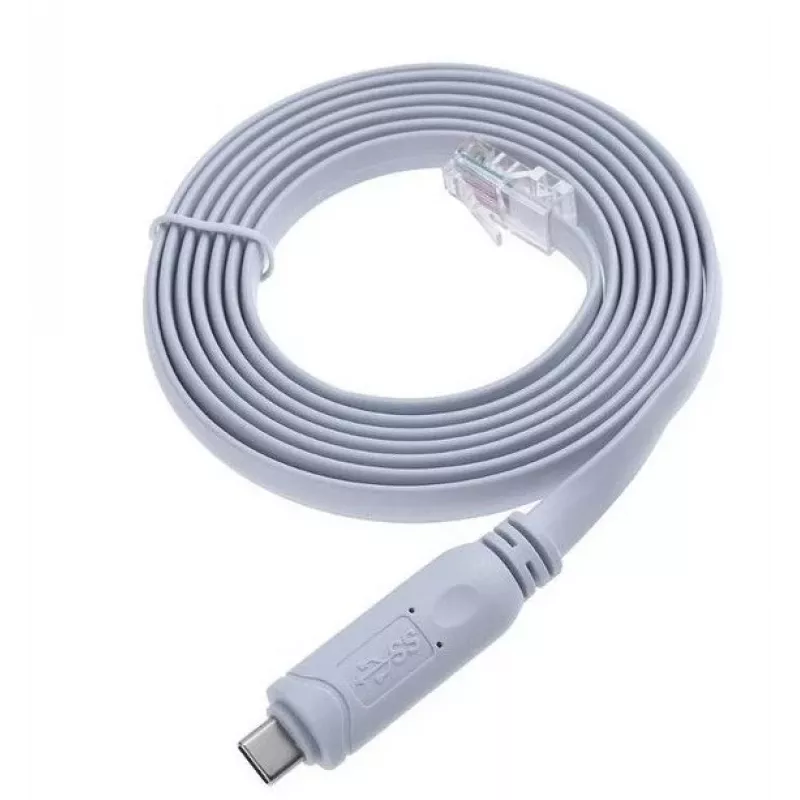Microconnect MC-USBCETHM USB kabelis 1,8 m USB A RJ-45 juodas