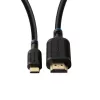 Microconnect MC-USBCHDMI05 vaizdo kabelio adapteris 0,5 m HDMI Type A (Standard) Juodas
