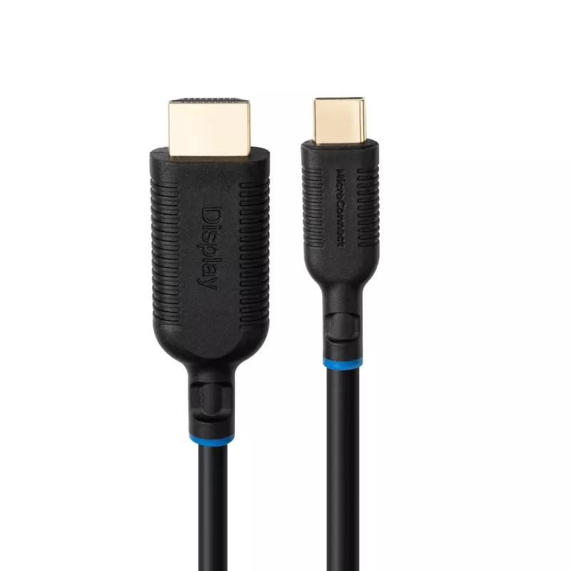 Microconnect MC-USBCHDMI05 vaizdo kabelio adapteris 0,5 m HDMI Type A (Standard) Juodas