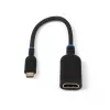 Microconnect MC-USBCHDMI-A vaizdo kabelio adapteris 0,2 m USB C HDMI Juodas