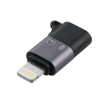 jungčių adapteris Microconnect MC-USBCLIGHT USB C į Lightning sidabrinis