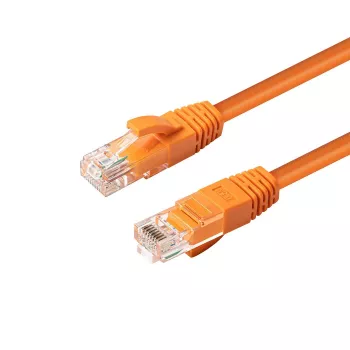 Microconnect MC-UTP6A005O tinklo kabelis oranžinis 0,5 m Cat6a U/UTP (UTP)