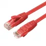 Microconnect MC-UTP6A03R tinklo kabelis Raudonas 3 m Cat6a U/UTP (UTP)