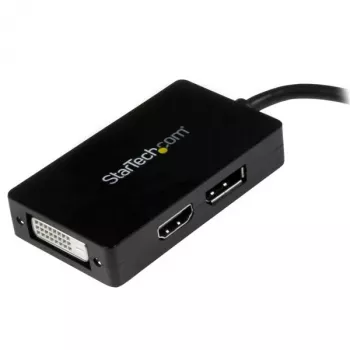 StarTech.com Travel A/V adapter: 3-in-1 Mini DisplayPort į DisplayPort, DVI arba HDMI keitiklis