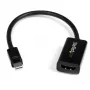 “StarTech.com Mini DisplayPort” į HDMI adapteris - aktyvus mDP į HDMI vaizdo keitiklis - 4K 30Hz - Mini DP arba “Thunderbolt” 1/2 “Mac”/PC prie HDMI monitoriaus/TV/ekrano - mDP 1.2 į HDMI adapterio laidas