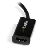 “StarTech.com Mini DisplayPort” į HDMI adapteris - aktyvus mDP į HDMI vaizdo keitiklis - 4K 30Hz - Mini DP arba “Thunderbolt” 1/2 “Mac”/PC prie HDMI monitoriaus/TV/ekrano - mDP 1.2 į HDMI adapterio laidas