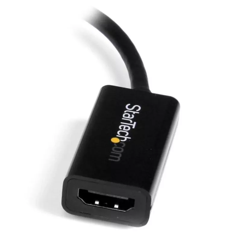 “StarTech.com Mini DisplayPort” į HDMI adapteris - aktyvus mDP į HDMI vaizdo keitiklis - 4K 30Hz - Mini DP arba “Thunderbolt” 1/2 “Mac”/PC prie HDMI monitoriaus/TV/ekrano - mDP 1.2 į HDMI adapterio laidas