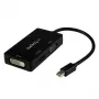StarTech.com Travel A/V Adapter: 3-in-1 Mini DisplayPort į VGA DVI arba HDMI keitiklis