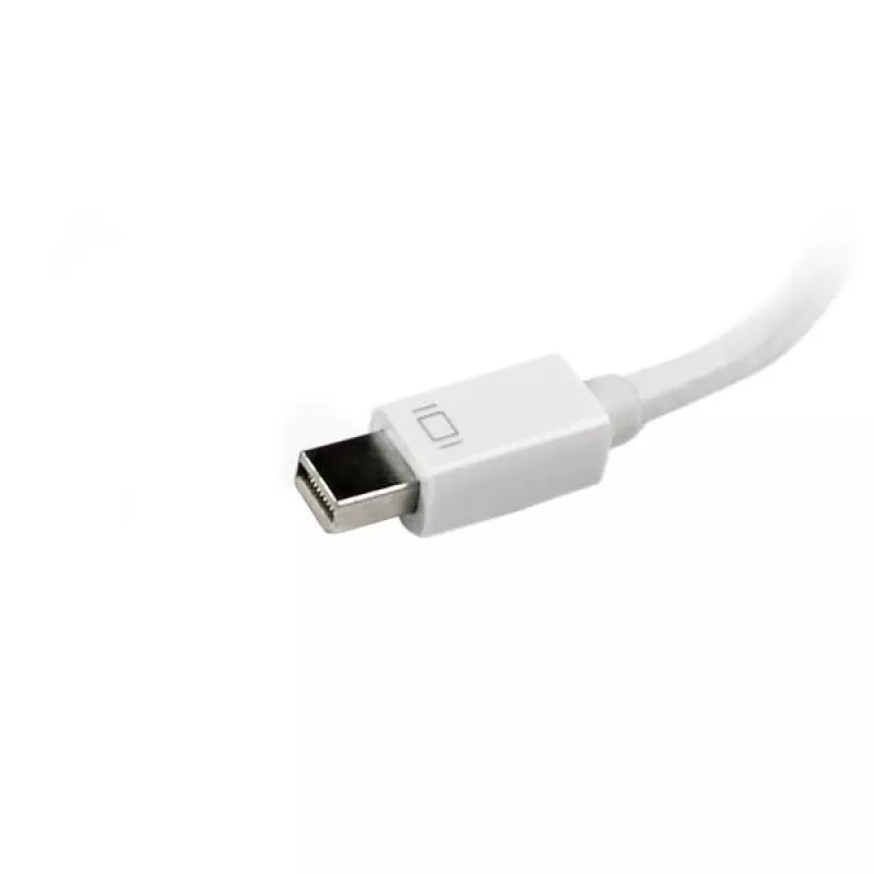 StarTech.com kelioninis garso ir vaizdo adapteris: 3-in-1 Mini DisplayPort į VGA DVI arba HDMI keitiklis - Baltas