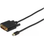 Video kabelio adapteris Microconnect MDPDVI2B 2 m Mini DisplayPort DVI-D Juodas