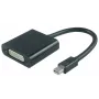 „Microconnect MDPDVI3B“ vaizdo kabelio adapteris, 0,15 m, Mini DisplayPort, DVI-I, juodas