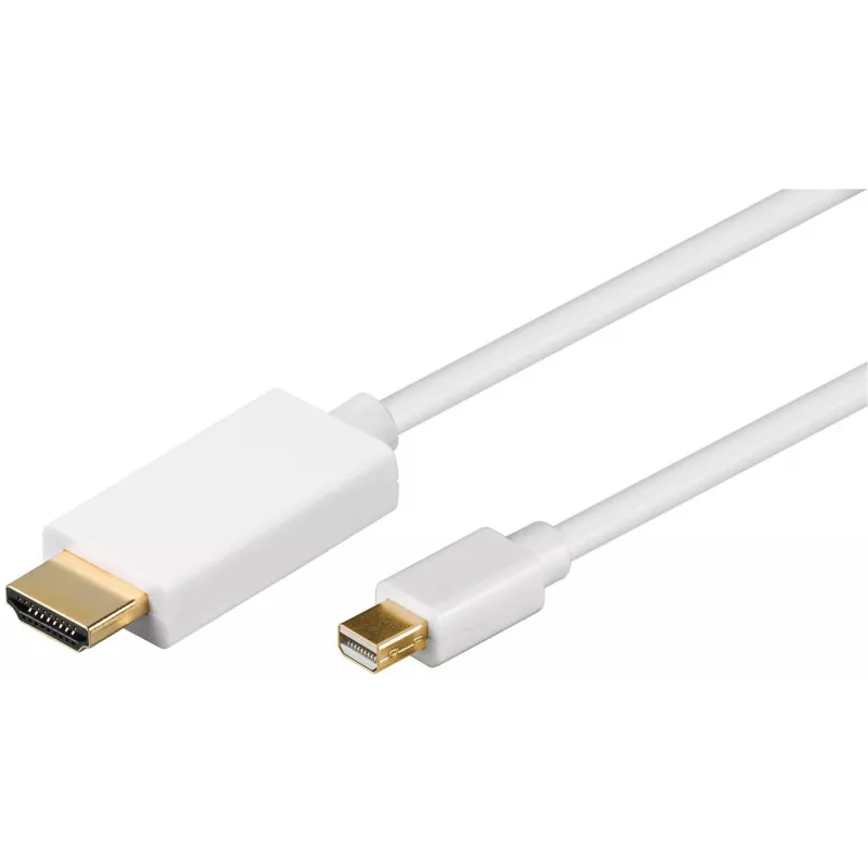 Microconnect MDPHDMI5 vaizdo kabelio adapteris 5 m Mini DisplayPort HDMI Type A (Standartinis) Baltas