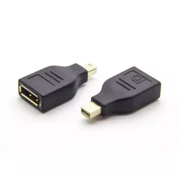Microconnect MDPMDPF laido jungčių adapteris Mini Displayport Displayport Juoda