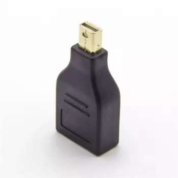 Microconnect MDPMDPF laido jungčių adapteris Mini Displayport Displayport Juoda