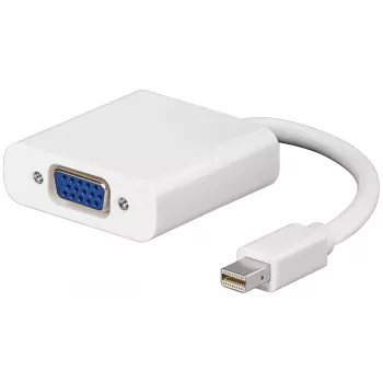 Microconnect MDPVGA vaizdo kabelio adapteris 0,15 m Mini DisplayPort VGA (D-Sub) baltas