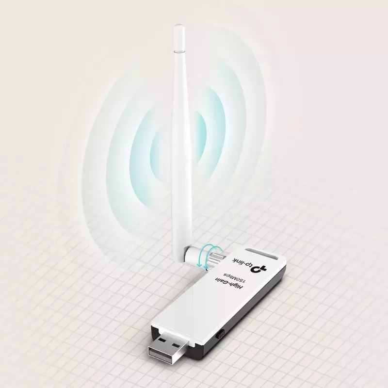 Tinklo plokštė TP-Link TL-WN722N WLAN 150 Mbit/s