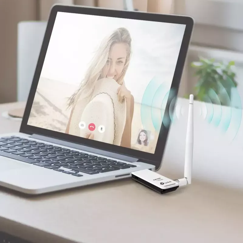 Tinklo plokštė TP-Link TL-WN722N WLAN 150 Mbit/s