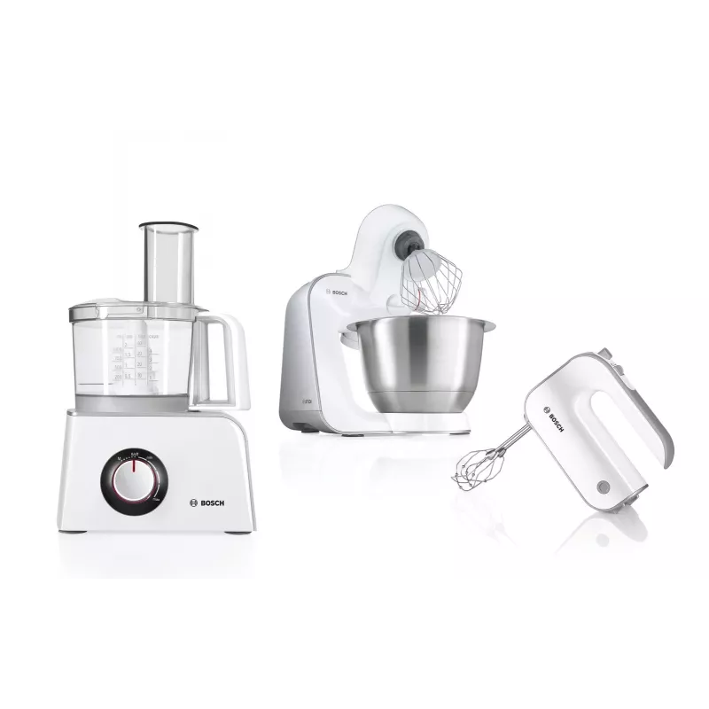 Bosch MFQ4080 maišytuvas Rankinis maišytuvas 500 W Sidabrinė, Balta