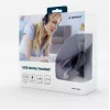Ausinės Gembird MHS-U-001 USB laidinės ausinės