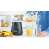Stacionarus plaktuvas Bosch Serie 4 MMB6141B — 1200 W, 1,5 l Tritan dubuo, 2 greičiai, ledo smulkinimas, juodas