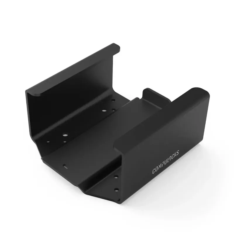 Compulocks Mac mini M4 2024 saugus laikiklis su užrakto galvute, juodas