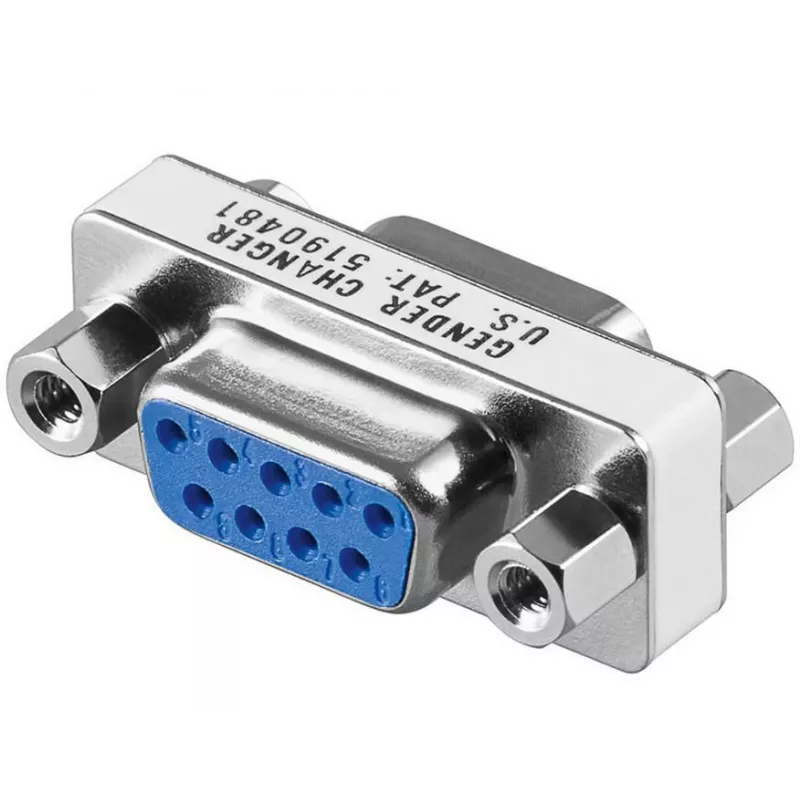 Microconnect MOD9F9F jungčių adapteris DB9 mėlynas