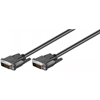 Microconnect MONCC1 DVI laidas 1 m DVI-D Juodas