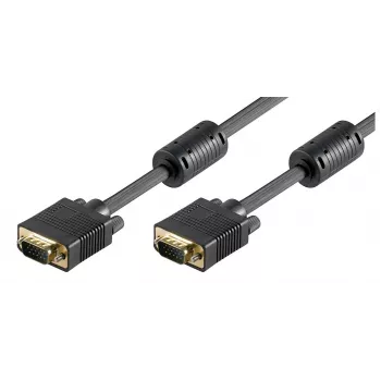Microconnect MONGG1FB VGA kabelis 1 m VGA (D-Sub) juodas