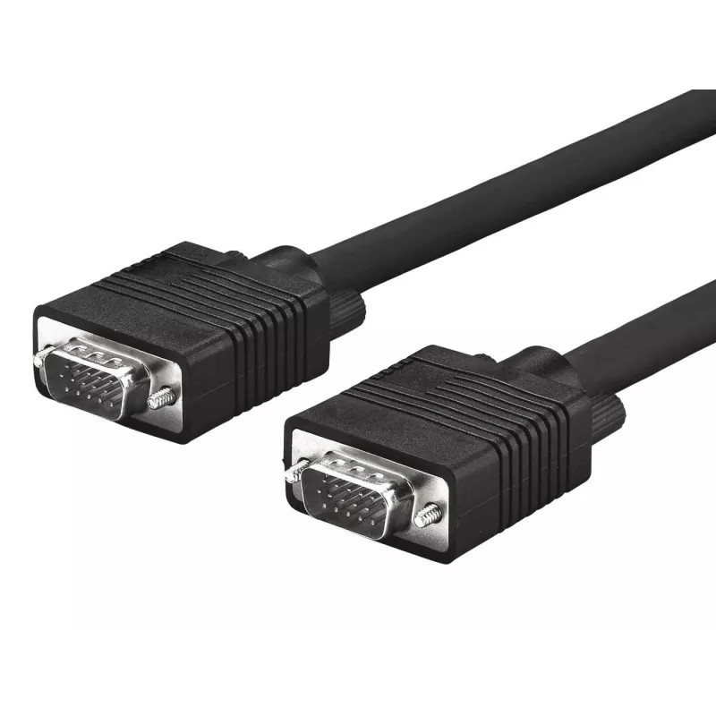 Microconnect MONGG2B VGA laidas 2 m VGA (D-Sub) juodas
