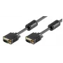 Microconnect MONGG5FB VGA kabelis 5 m VGA (D-Sub) Juodas