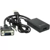 Microconnect MONGGHDMI vaizdo kabelio adapteris 0,3 m HDMI A tipo (standartinis) VGA (D-Sub) juodas