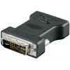 Microconnect MONJK jungčių adapteris DVI-I VGA Juodas