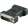 Microconnect MONJK jungčių adapteris DVI-I VGA Juodas
