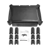 StarTech.com Monitoriaus stovas - stalčius - reguliuojamo aukščio, laisvai stovintis, 10 kg, 33 cm (13 colių), 81,3 cm (32 colių), Aukščio reguliavimas, Juoda