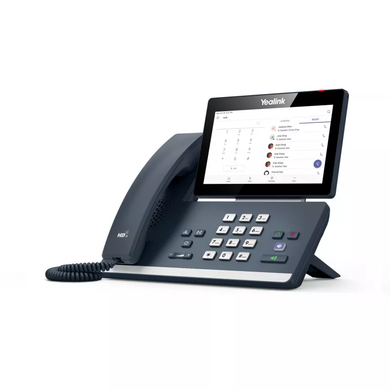 Yealink MP58 Microsoft Teams Edition, IP telefonas, Pilka, Laidinis ragelis, Staliniam naudojimui, Android, Microsoft Teams