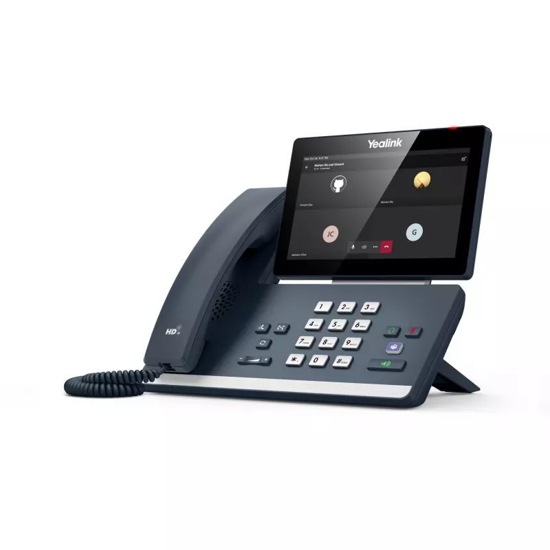 Yealink MP58 Microsoft Teams Edition, IP telefonas, Pilka, Laidinis ragelis, Staliniam naudojimui, Android, Microsoft Teams