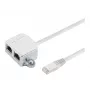 Microconnect MPK418 tinklo kabelis juodas 0,15 m Cat5e F/UTP (FTP)