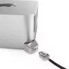 Compulocks Mac Studio Ledge Lock Adapter Keyed kabelis Lock Sidabrinė