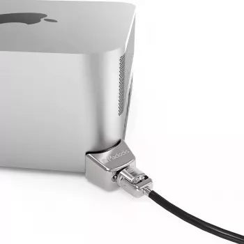 Compulocks Mac Studio Ledge Lock Adapter Keyed kabelis Lock Sidabrinė
