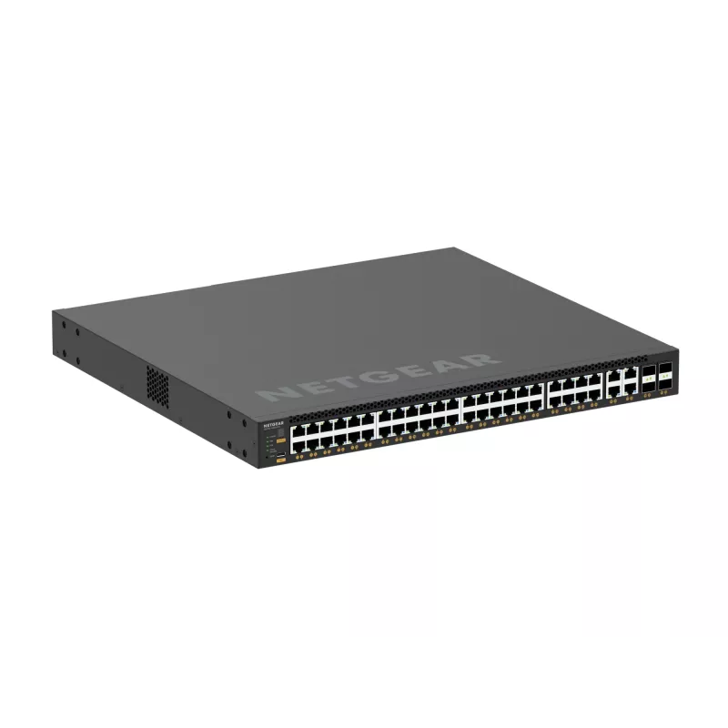 NETGEAR M4350-44M4X4V valdomas L3 2,5G Ethernet (100/1000/2500) Power over Ethernet (PoE) 1U juodas