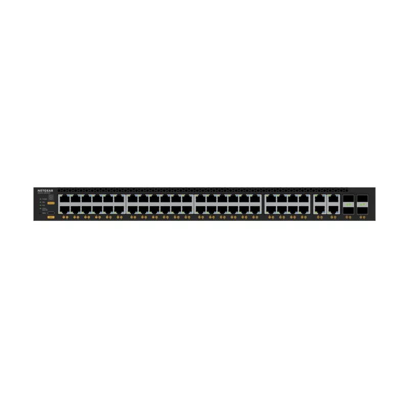 NETGEAR M4350-44M4X4V valdomas L3 2,5G Ethernet (100/1000/2500) Power over Ethernet (PoE) 1U juodas