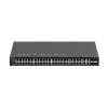 NETGEAR M4350-44M4X4V valdomas L3 2,5G Ethernet (100/1000/2500) Power over Ethernet (PoE) 1U juodas