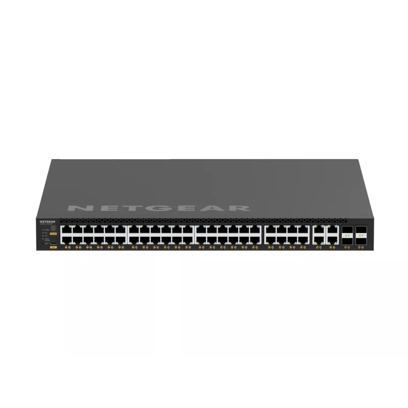 NETGEAR M4350-44M4X4V valdomas L3 2,5G Ethernet (100/1000/2500) Power over Ethernet (PoE) 1U juodas