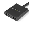 StarTech.com 2 prievadų kelių monitorių adapteris – Mini DisplayPort į 2x DisplayPort MST šakotuvas – dviguba 4K 30Hz – vaizdo skirstytuvas išplėstiniam darbalaukio režimui tik Windows kompiuteriuose – mDP 1.2 į 2x DP