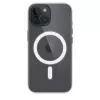 Apsauginis dėklas iPhone 15, Apple, MagSafe, permatomas, PC, 6,1 colio
