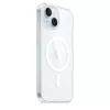 Apsauginis dėklas iPhone 15, Apple, MagSafe, permatomas, PC, 6,1 colio