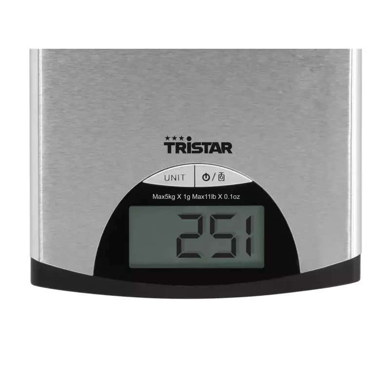 Elektroninė virtuvinė svarstyklė Tristar KW-2435