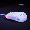 Žaidimų pelė XTRFY MZ1 USB Type-A Optical, balta, 0,056 kg, žiedinis slinkimas